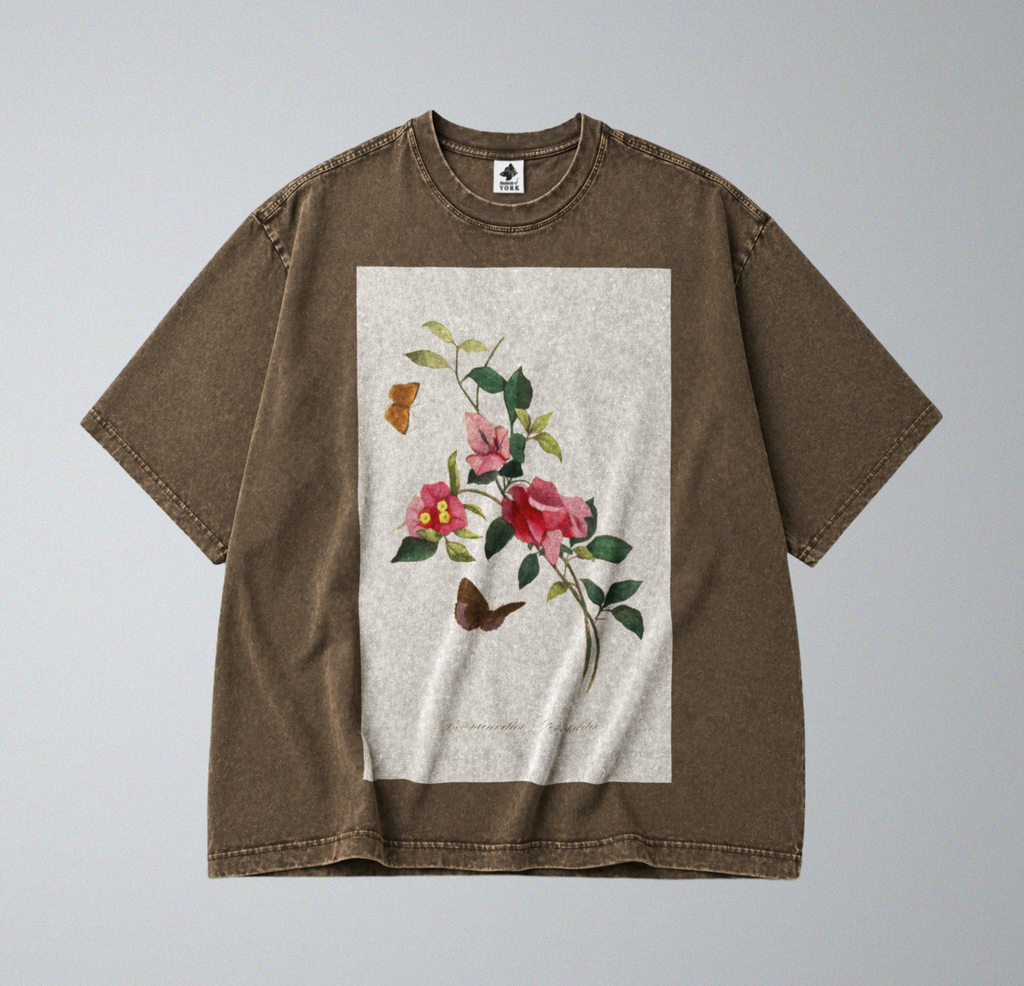 Vibrant Flower Stem - Short Sleeve Tee