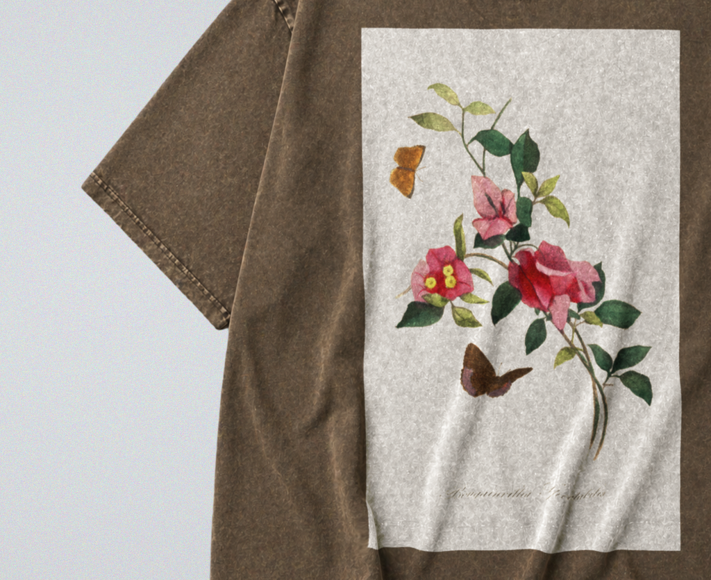 Vibrant Flower Stem - Short Sleeve Tee