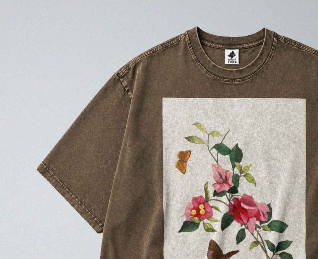 Vibrant Flower Stem - Short Sleeve Tee