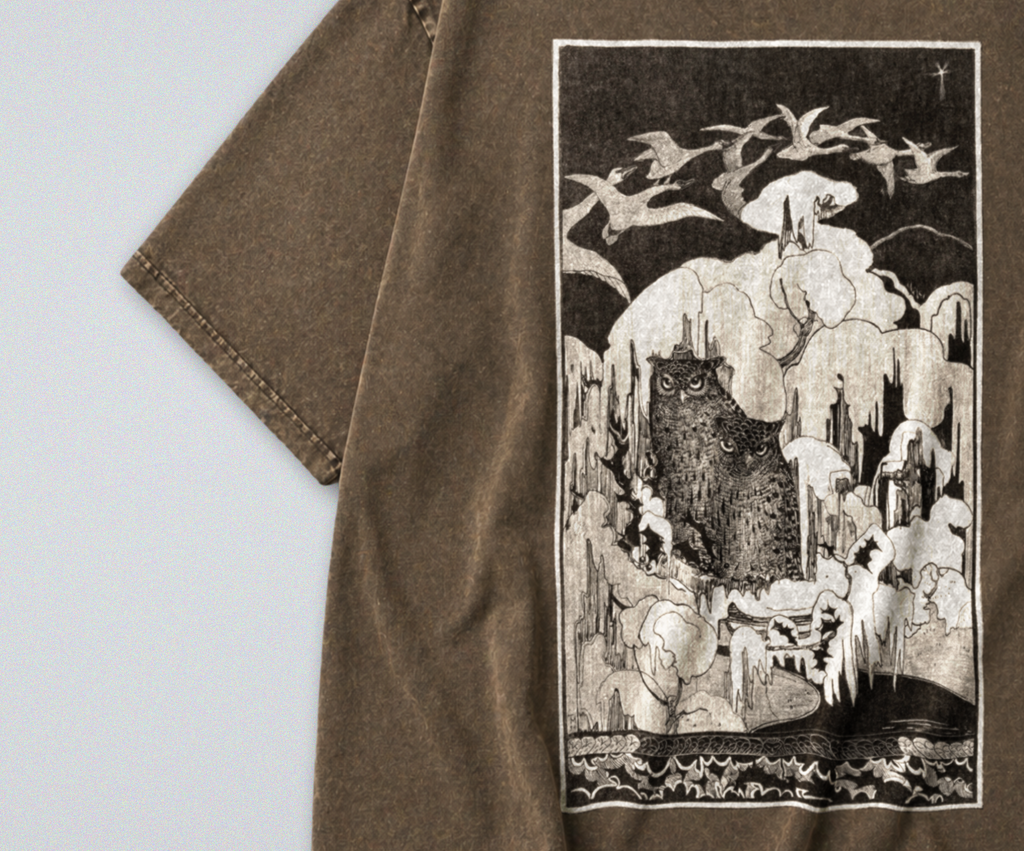 Owls in the Snow - Short Sleeve Tee