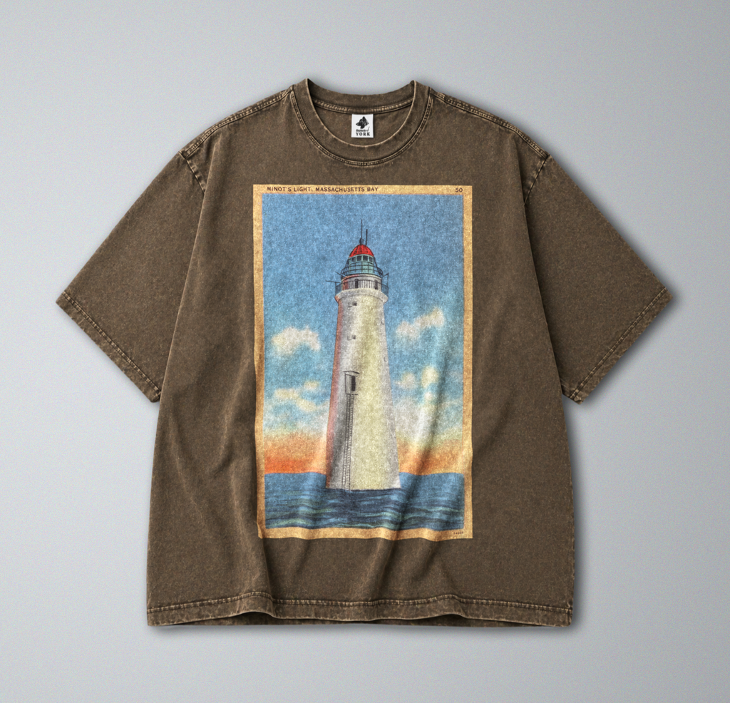 Lighthouse at Sea - Short Sleeve Tee