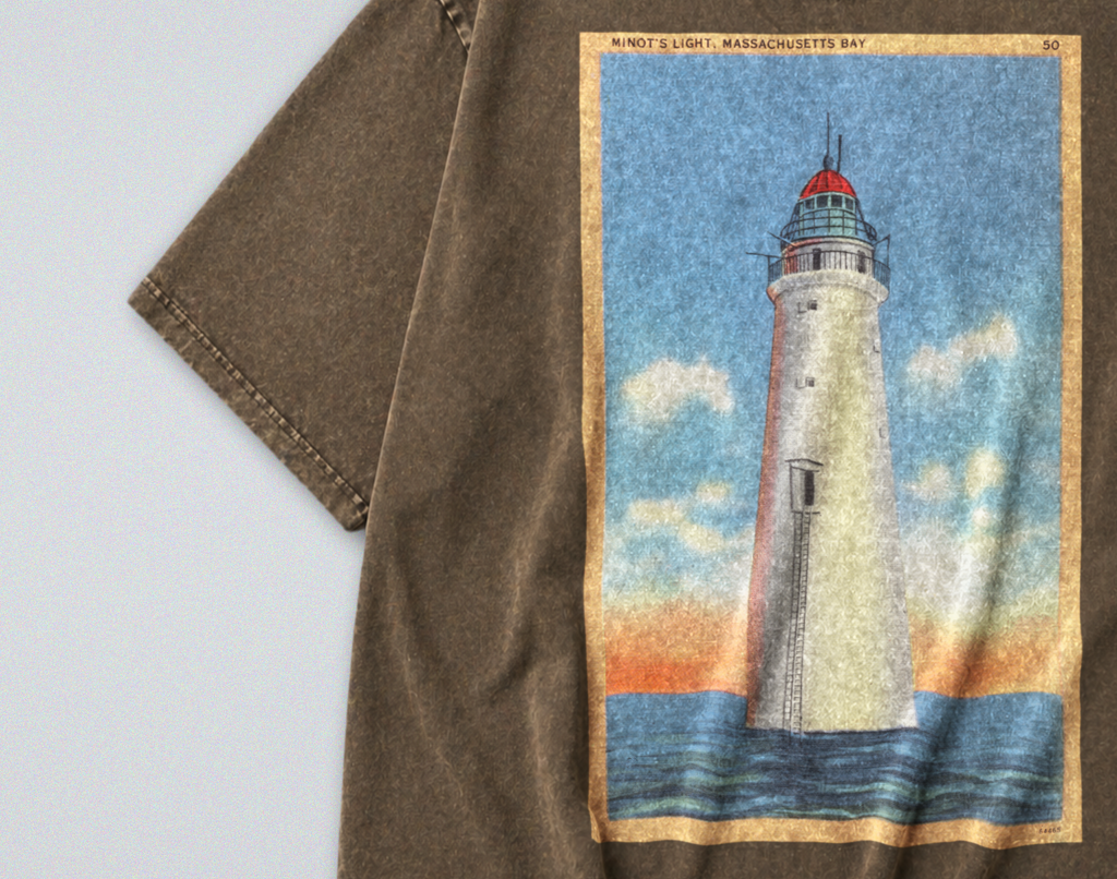 Lighthouse at Sea - Short Sleeve Tee