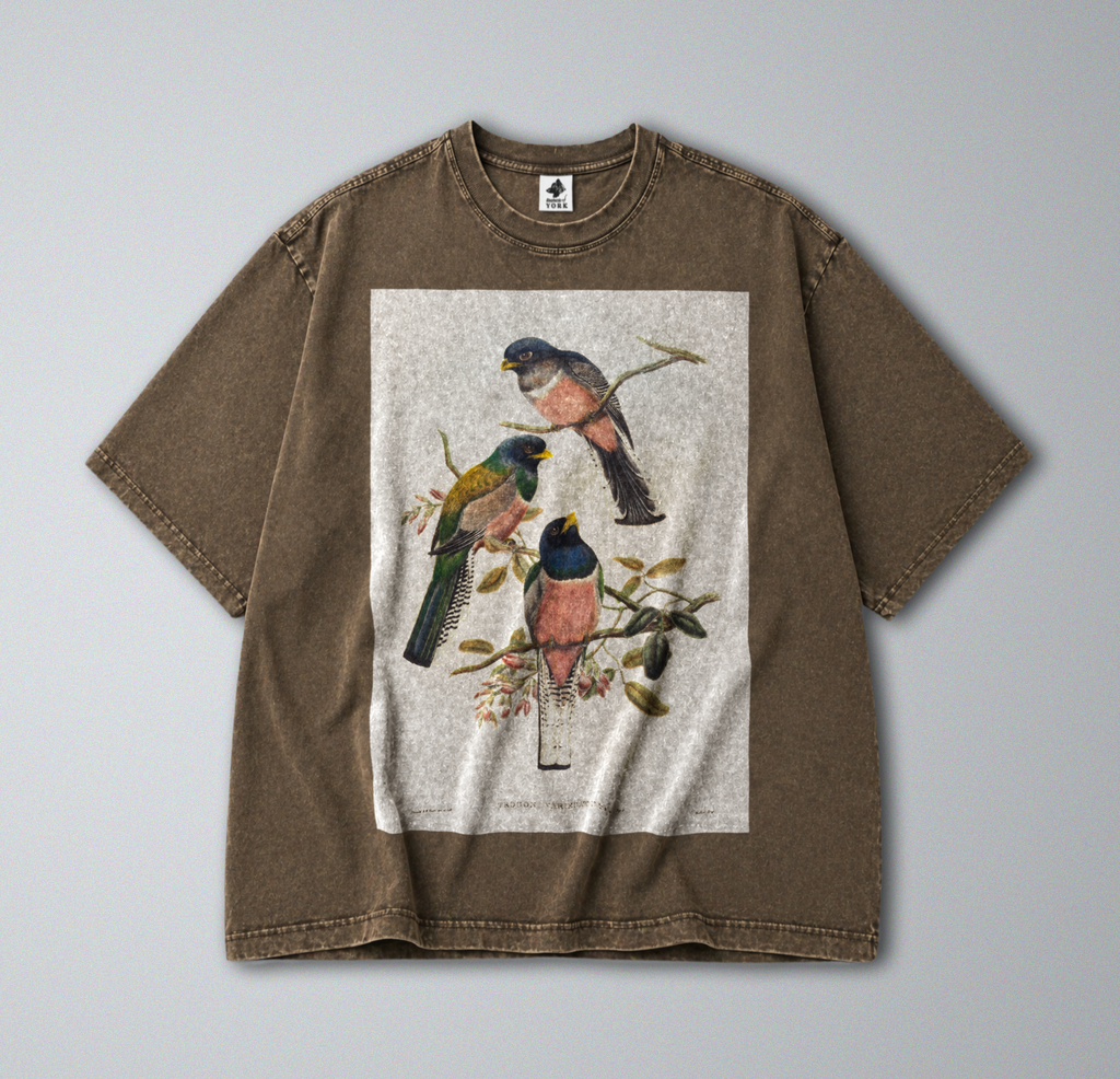 Perching Garden Birds - Short Sleeve Tee