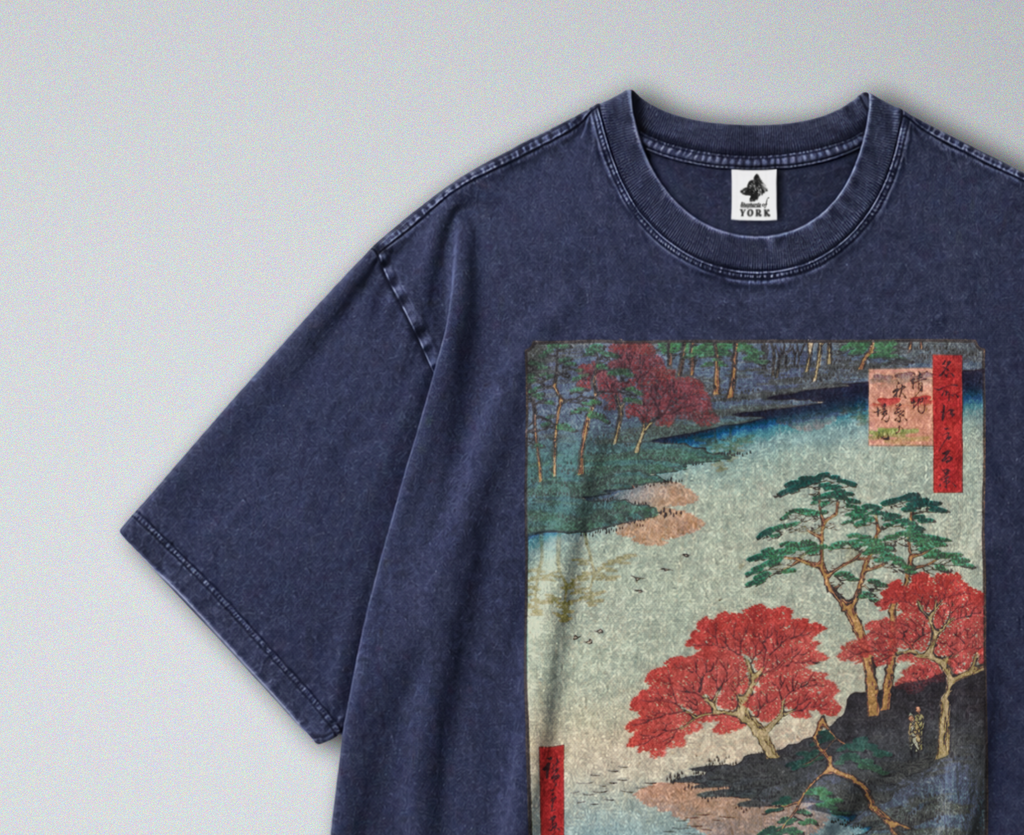 Japanese Flowing River - Short Sleeve Tee