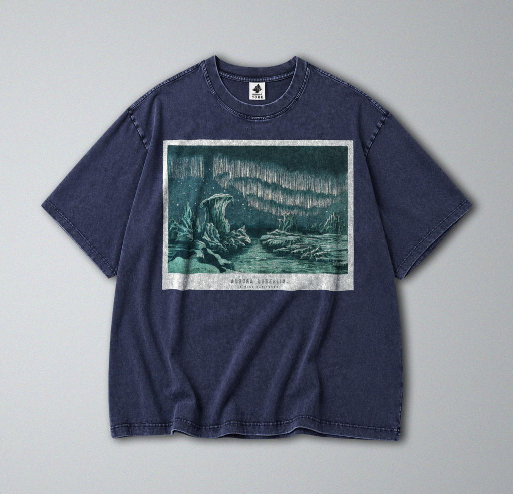 Arctic Aurora Borealis - Short Sleeve Tee