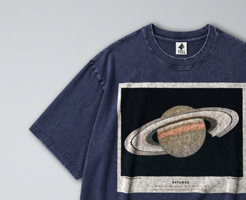 Saturn in Outer Space - Short Sleeve Tee