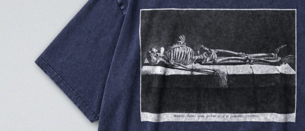 Skeleton In Tomb - Short Sleeve Tee