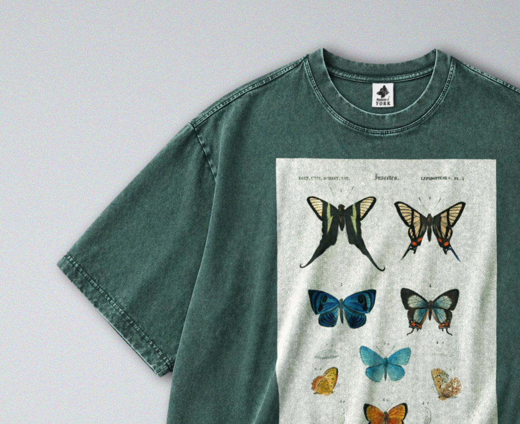 Vibrant Butterflies - Short Sleeve Tee