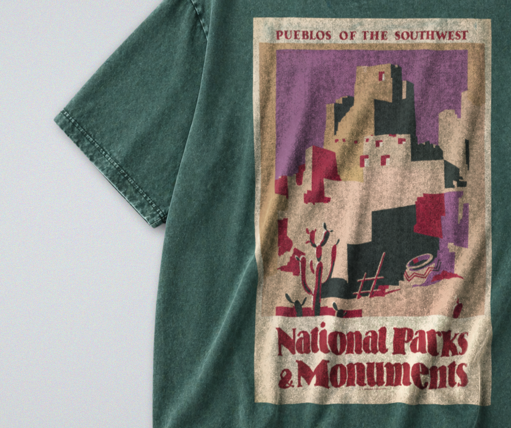 Pueblos of the Southwest - Short Sleeve Tee