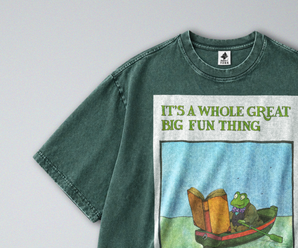 Funny Toad in Boat - Short Sleeve Tee