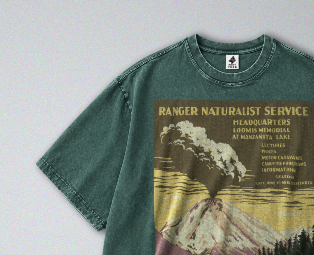 Lassen National Park Print - Short Sleeve Tee