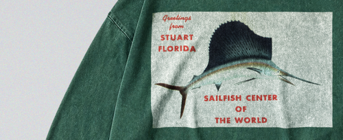 Atlantic Sailfish - Long Sleeve Tee