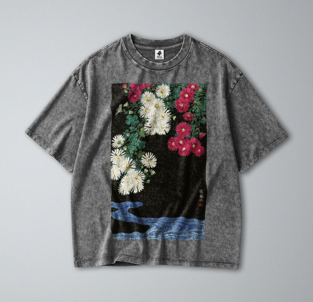 Japanese Chrysanthemums - Short Sleeve Tee