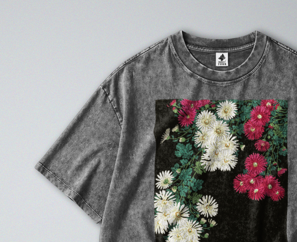 Japanese Chrysanthemums - Short Sleeve Tee