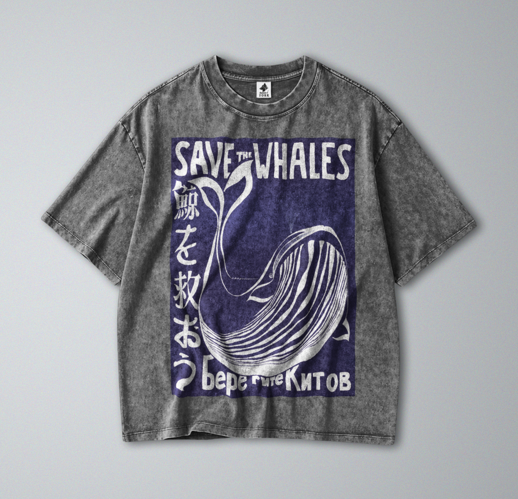 Save the Whales - Short Sleeve Tee
