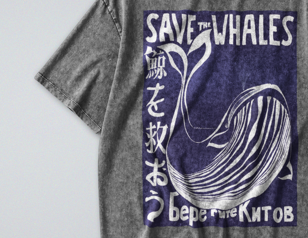 Save the Whales - Short Sleeve Tee
