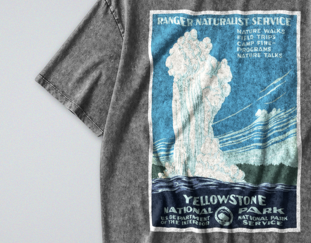 Yellowstone National Park - Short Sleeve Tee