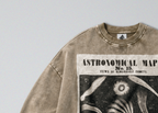 Map of Famous Comets - Sweatshirt