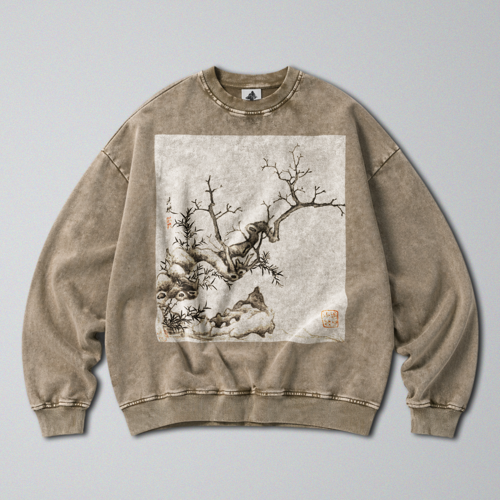 Chinese Tree Branches - Sweatshirt