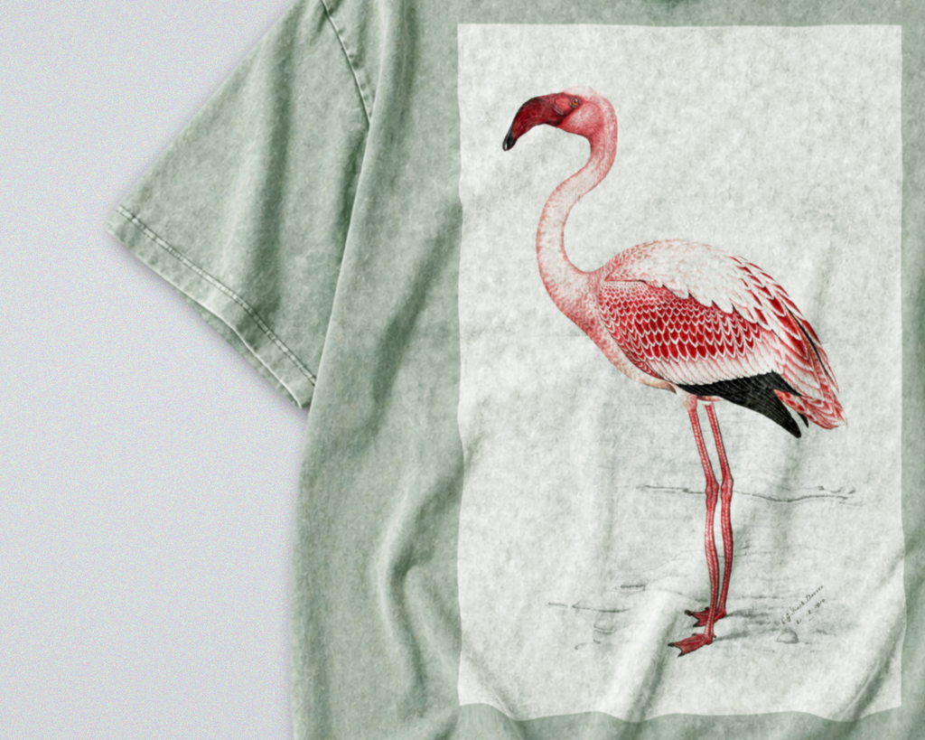 Pink Flamingo - Short Sleeve Tee