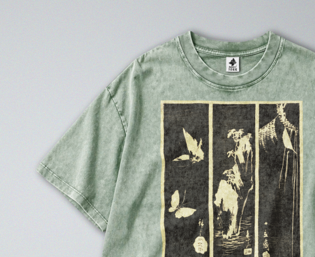 Japanese Botanical Harimaze - Short Sleeve Tee