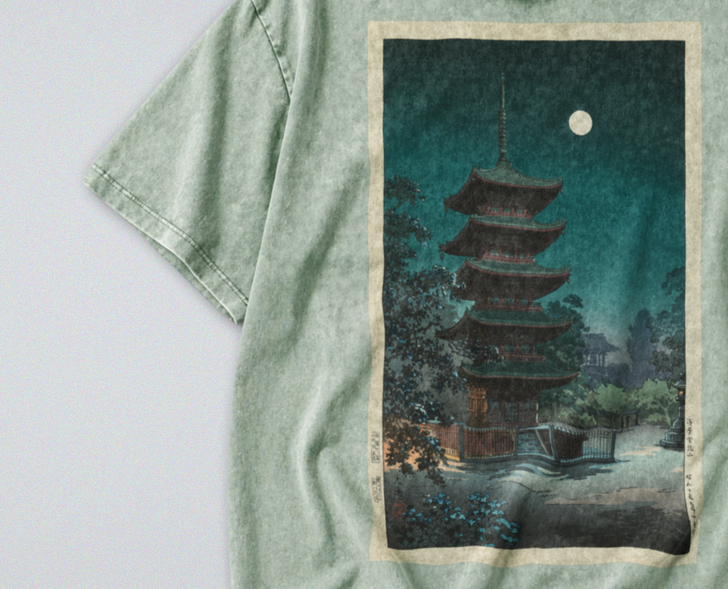 Japan's Kinryuzan Temple - Short Sleeve Tee