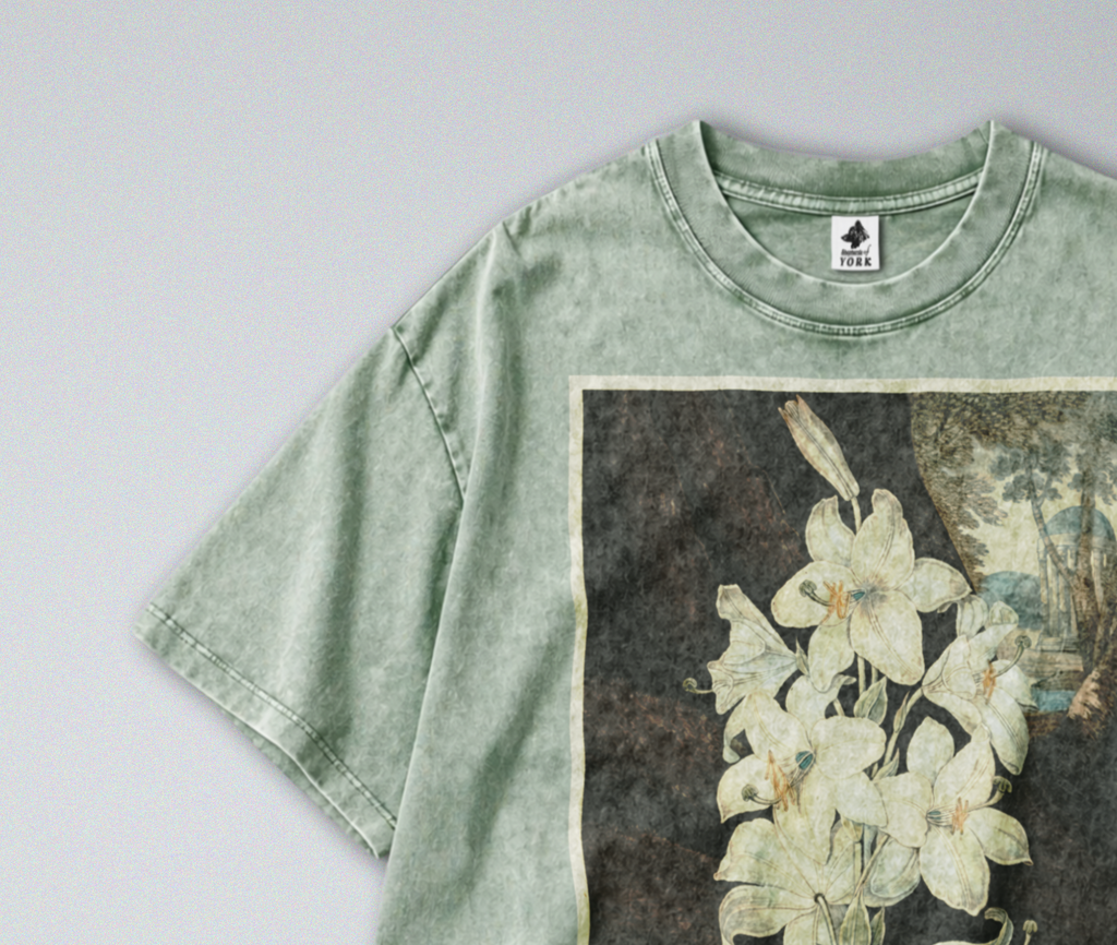 White Lily Flower - Short Sleeve Tee
