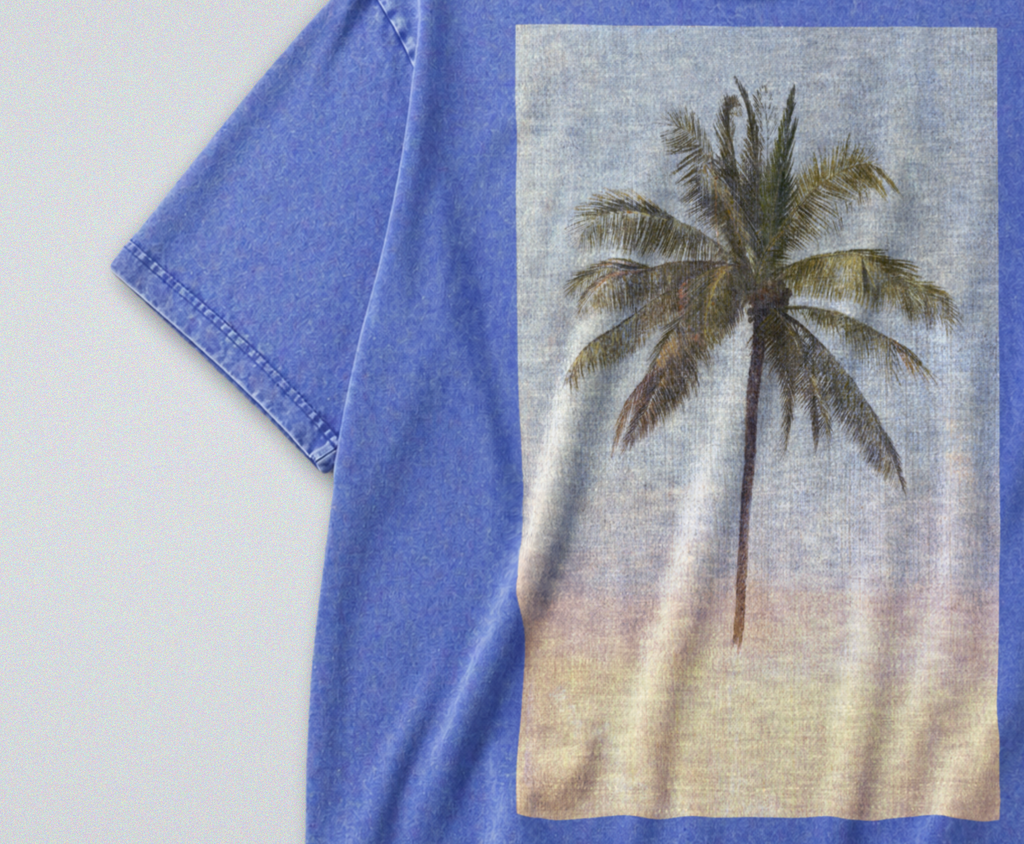 Minimalist Palm Tree - Short Sleeve Tee