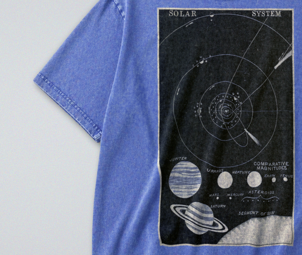 Map of the Solar System - Short Sleeve Tee