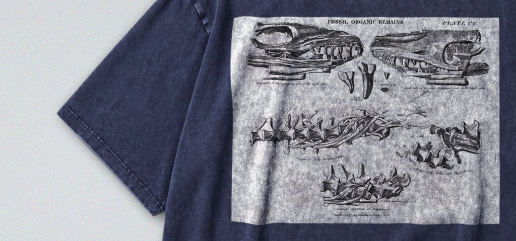 Mosasaurus Skull & Teeth - Short Sleeve Tee