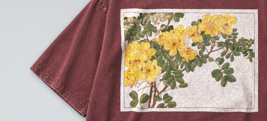 Japanese Wild Flowers - Short Sleeve Tee