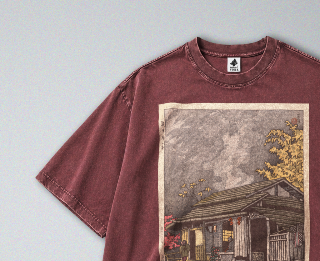 Rural Japanese Cabin - Short Sleeve Tee