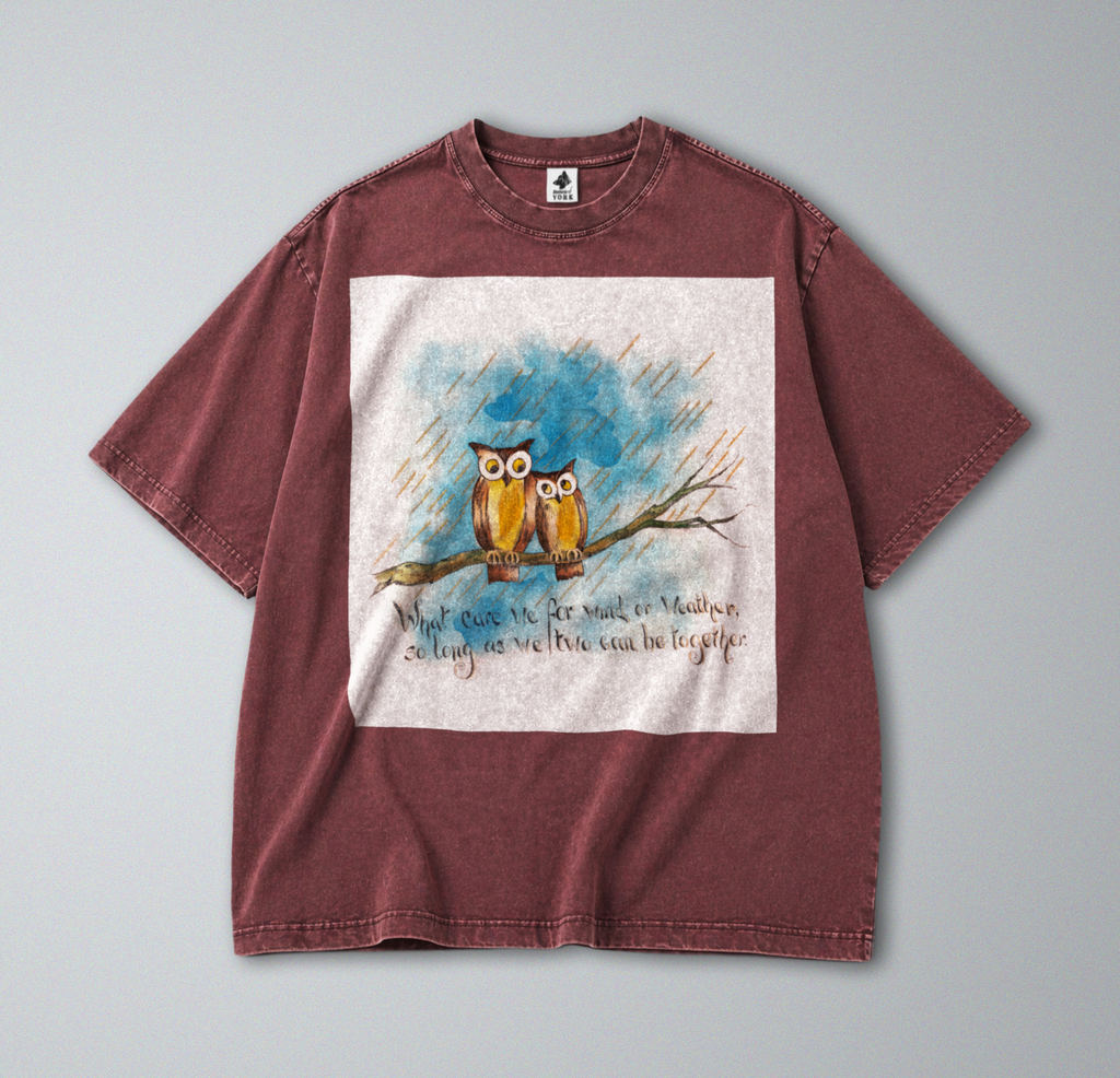 Owls in the Rain - Short Sleeve Tee