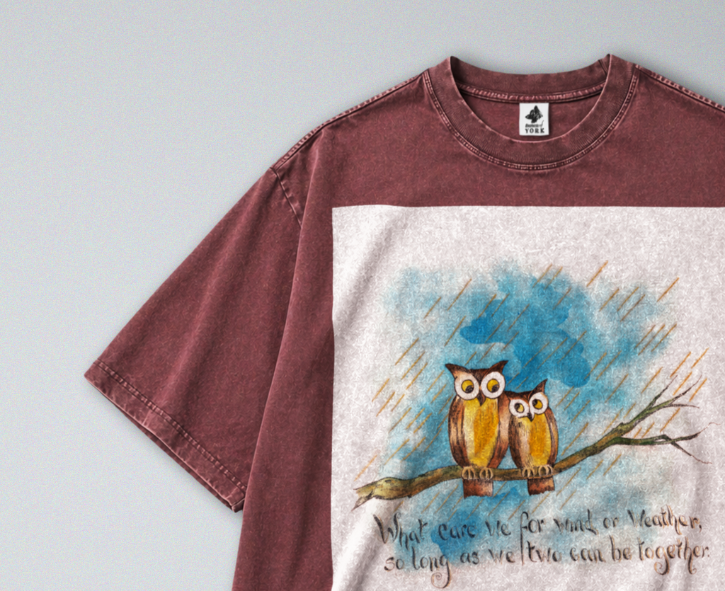Owls in the Rain - Short Sleeve Tee